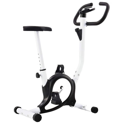 motionscykel med bæltemodstand sort