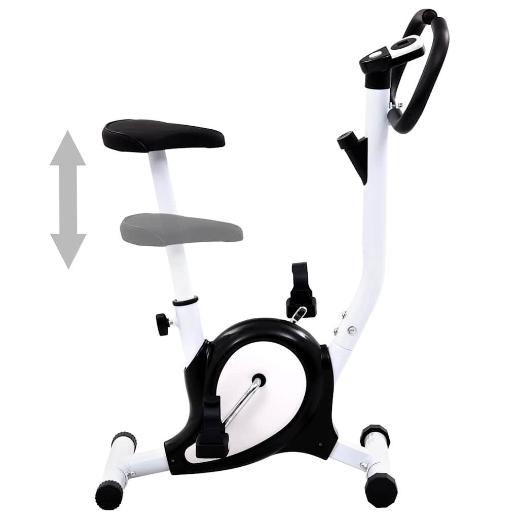 motionscykel med bæltemodstand sort