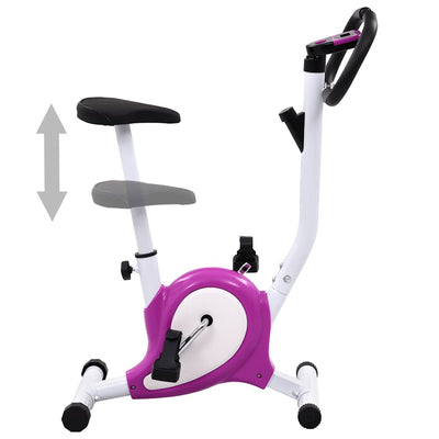 motionscykel med bæltemodstand lilla