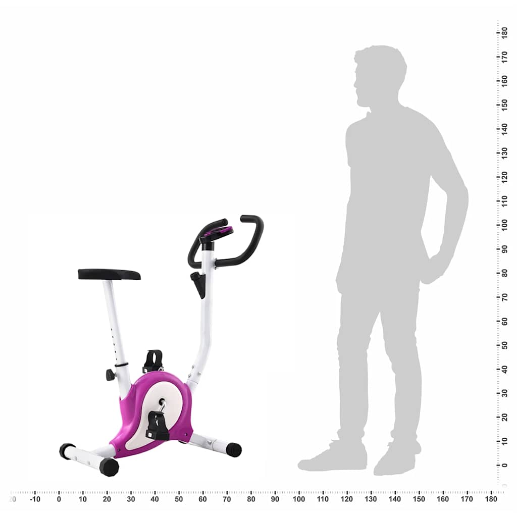 motionscykel med bæltemodstand lilla