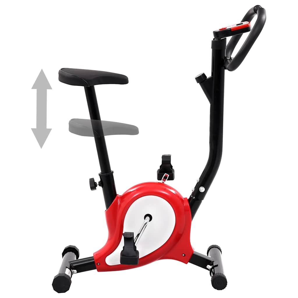 motionscykel med bæltemodstand rød