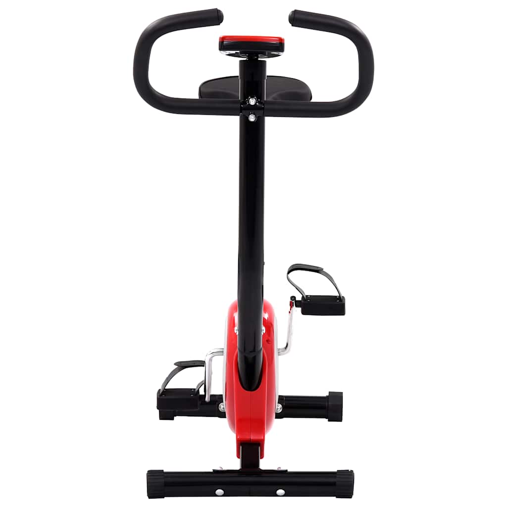 motionscykel med bæltemodstand rød