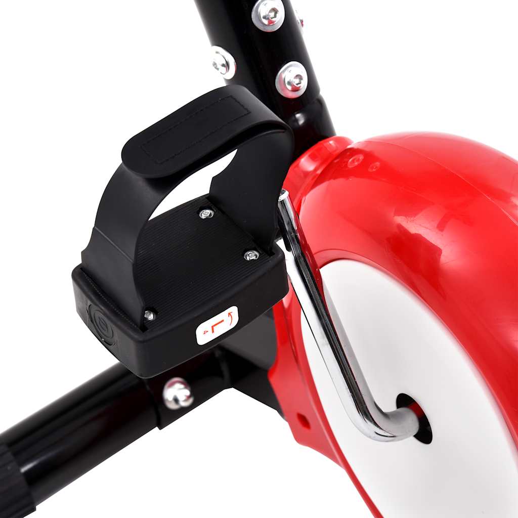 motionscykel med bæltemodstand rød