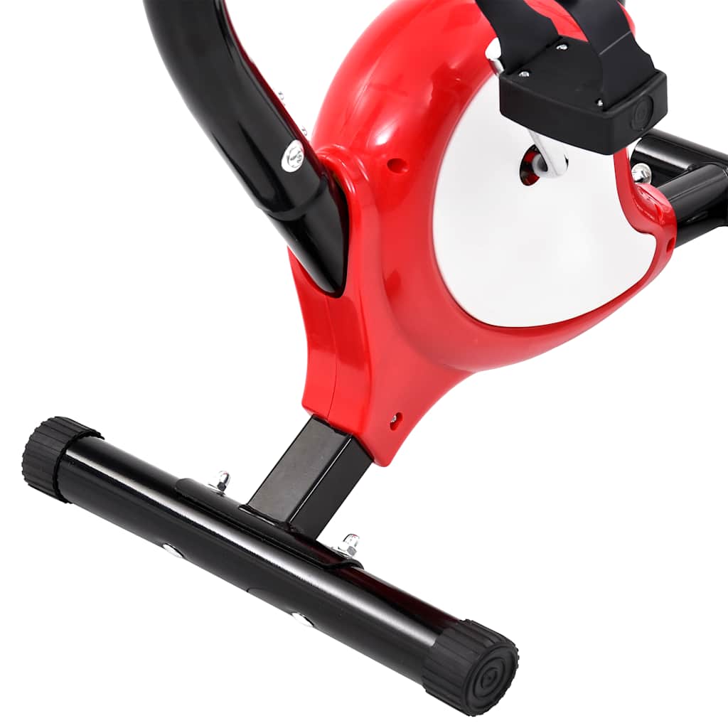 motionscykel med bæltemodstand rød