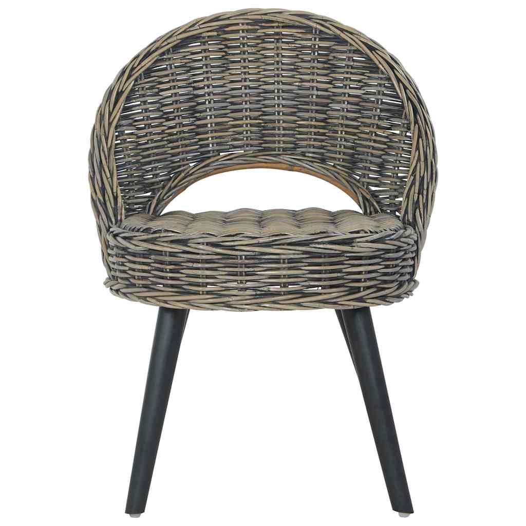 lænestol kubu-rattan sort