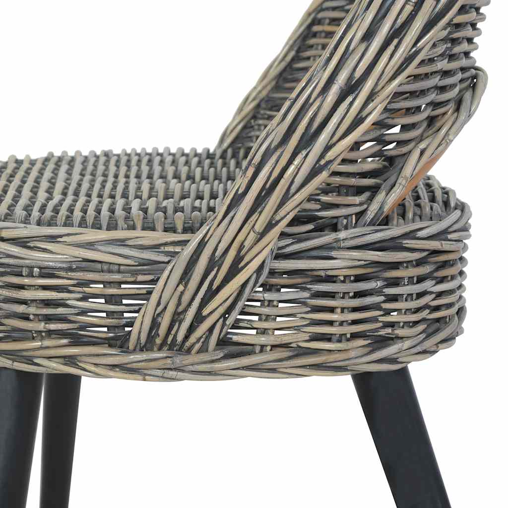 lænestol kubu-rattan sort