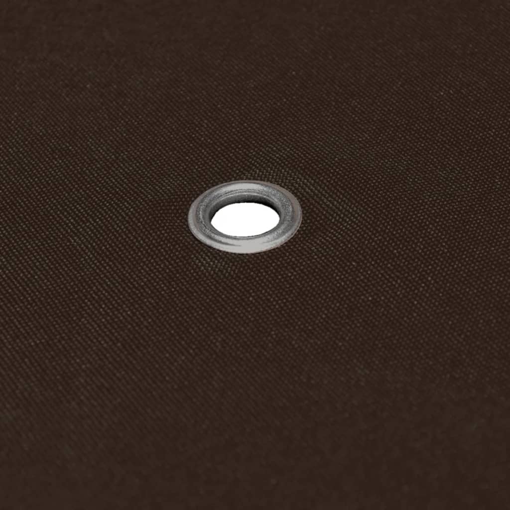 pavillontopdække 2 niveauer 3x3 m 310 g/m² brun