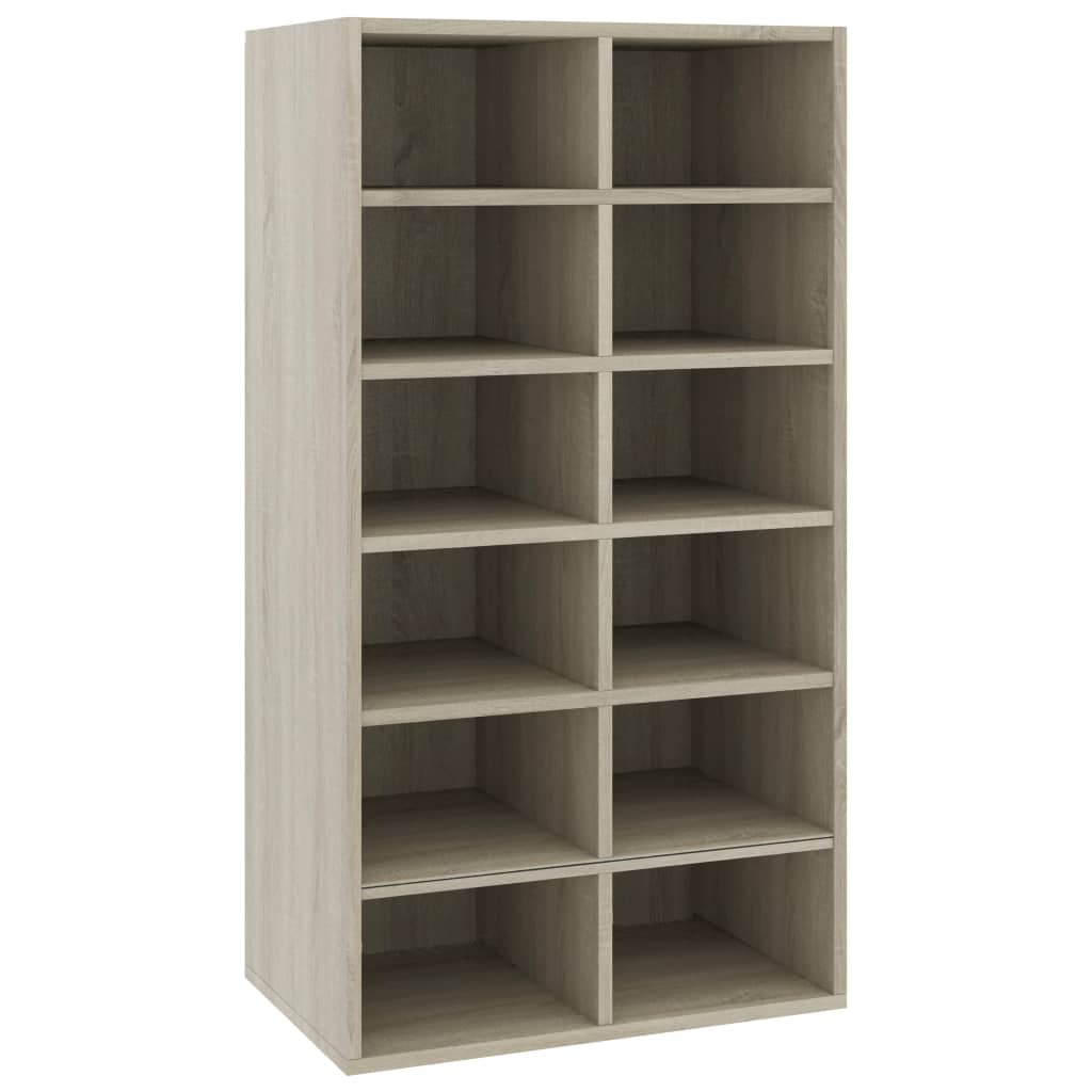 skoreol 54x34x100,5 cm konstrueret træ sonoma-eg