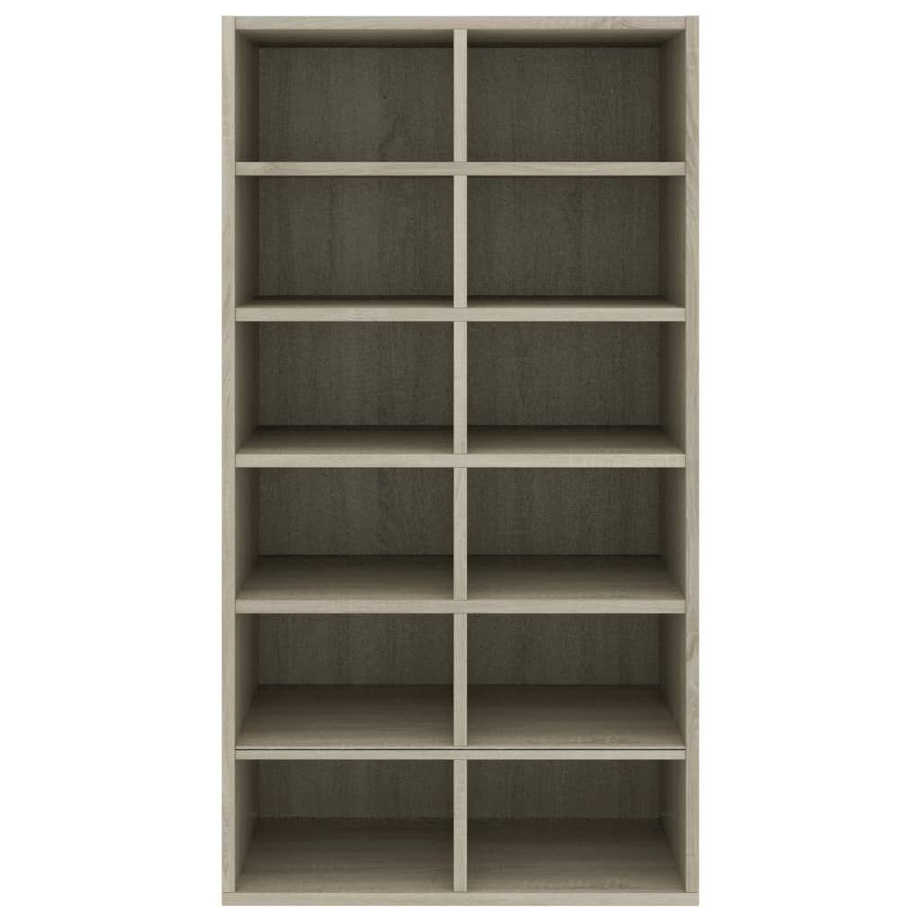 skoreol 54x34x100,5 cm konstrueret træ sonoma-eg