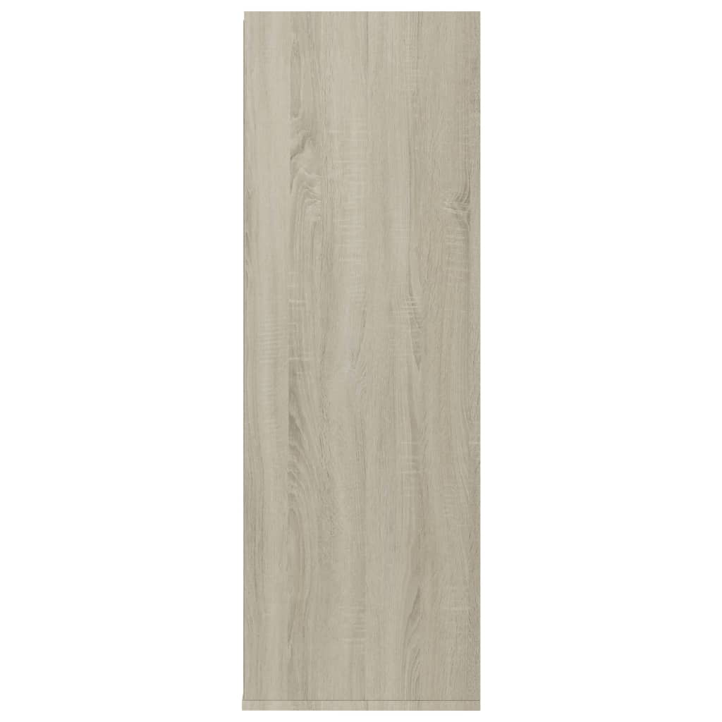 skoreol 54x34x100,5 cm konstrueret træ sonoma-eg