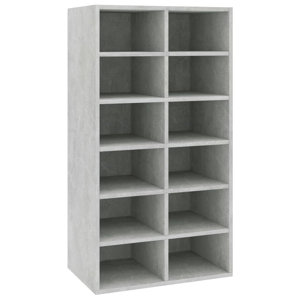 skoreol 54x34x100,5 cm konstrueret træ betongrå