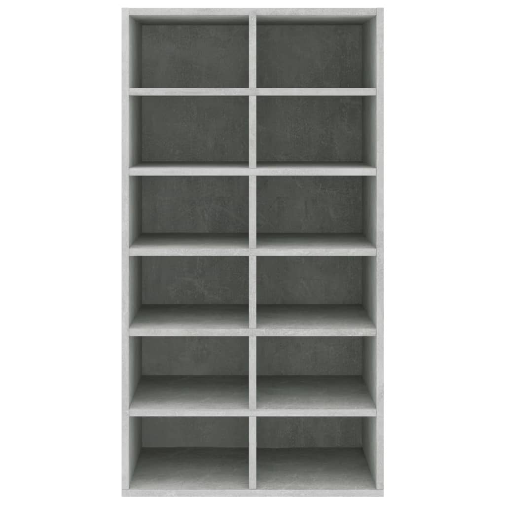 skoreol 54x34x100,5 cm konstrueret træ betongrå