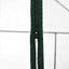 drivhus med 8 hylder 143 x 143 x 195 cm