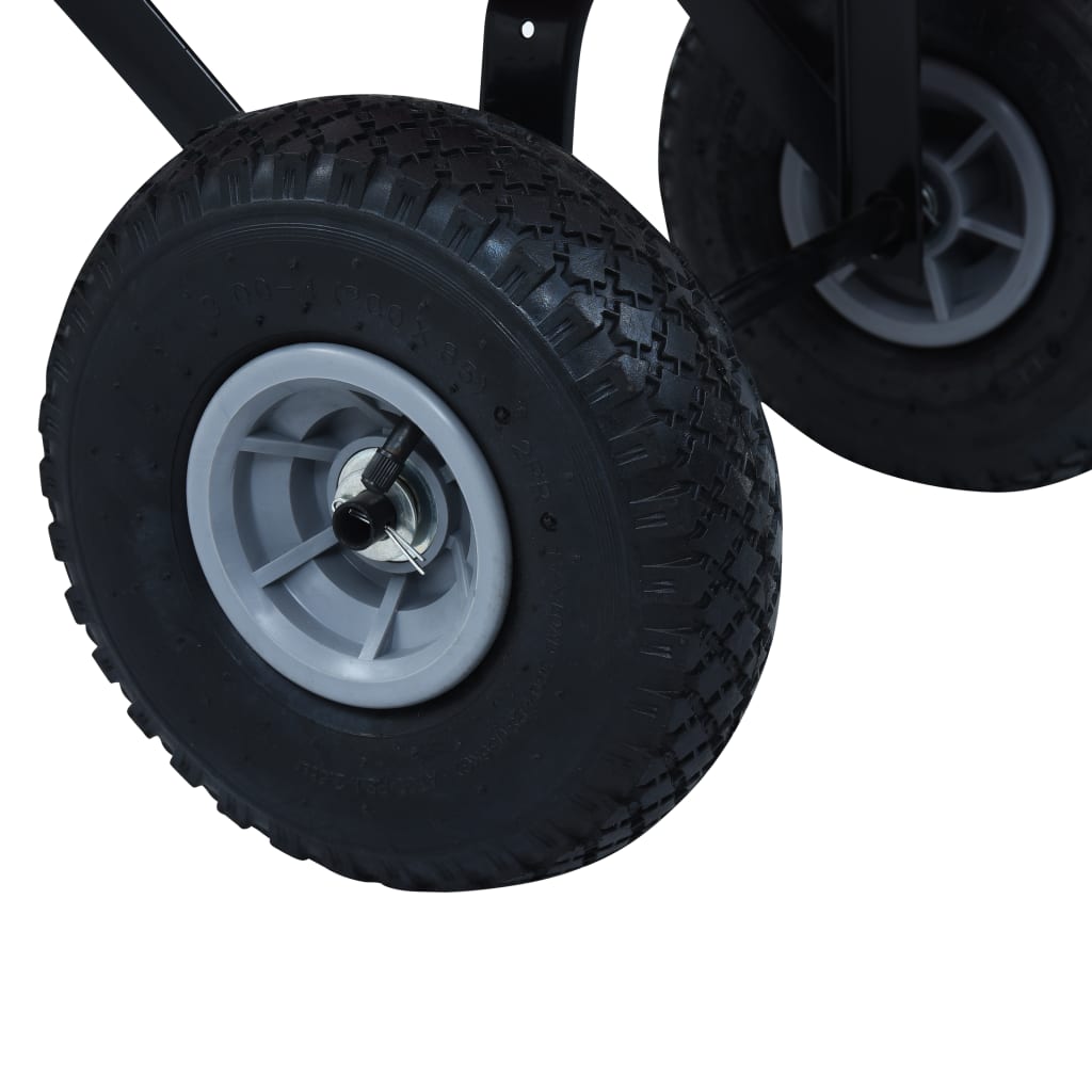 havevogn 150 kg rød