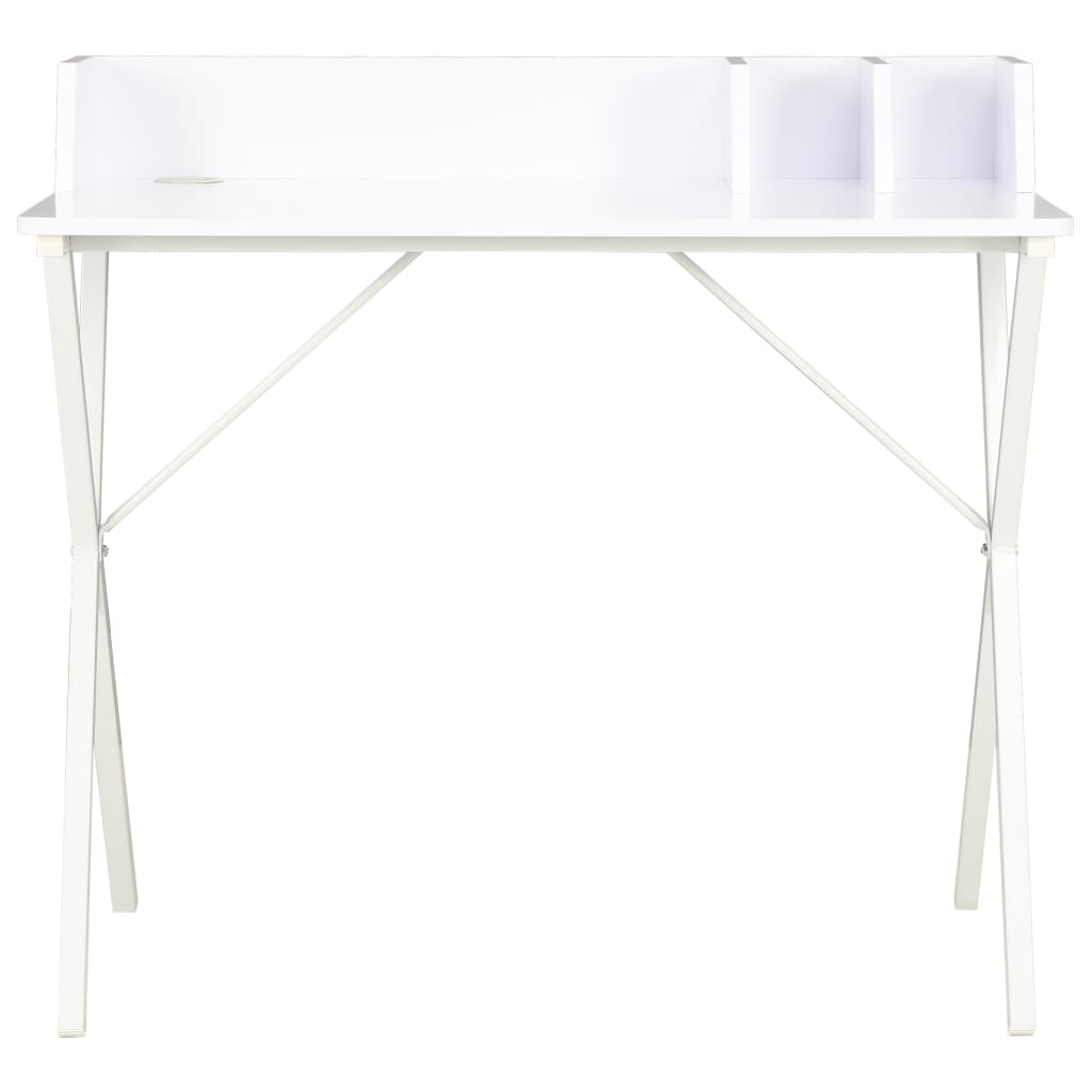 skrivebord 80 x 50 x 84 cm hvid