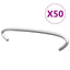 gabionkroge 50 stk. galvaniseret stål 10 cm