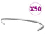 gabionkroge 50 stk. galvaniseret stål 15 cm