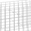 gabionkroge 50 stk. galvaniseret stål 30 cm