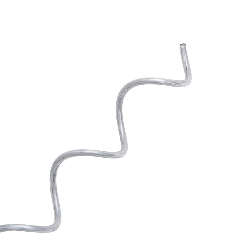 gabionspiraler 24 stk. 100 cm galvaniseret stål
