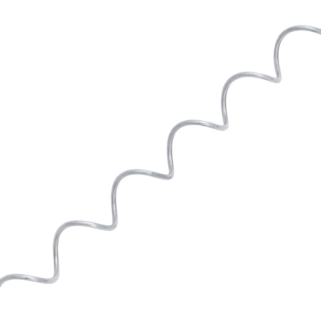 gabionspiraler 24 stk. 100 cm galvaniseret stål