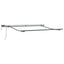 Markiseramme Antracit 3 x 2,5 m Aluminium
