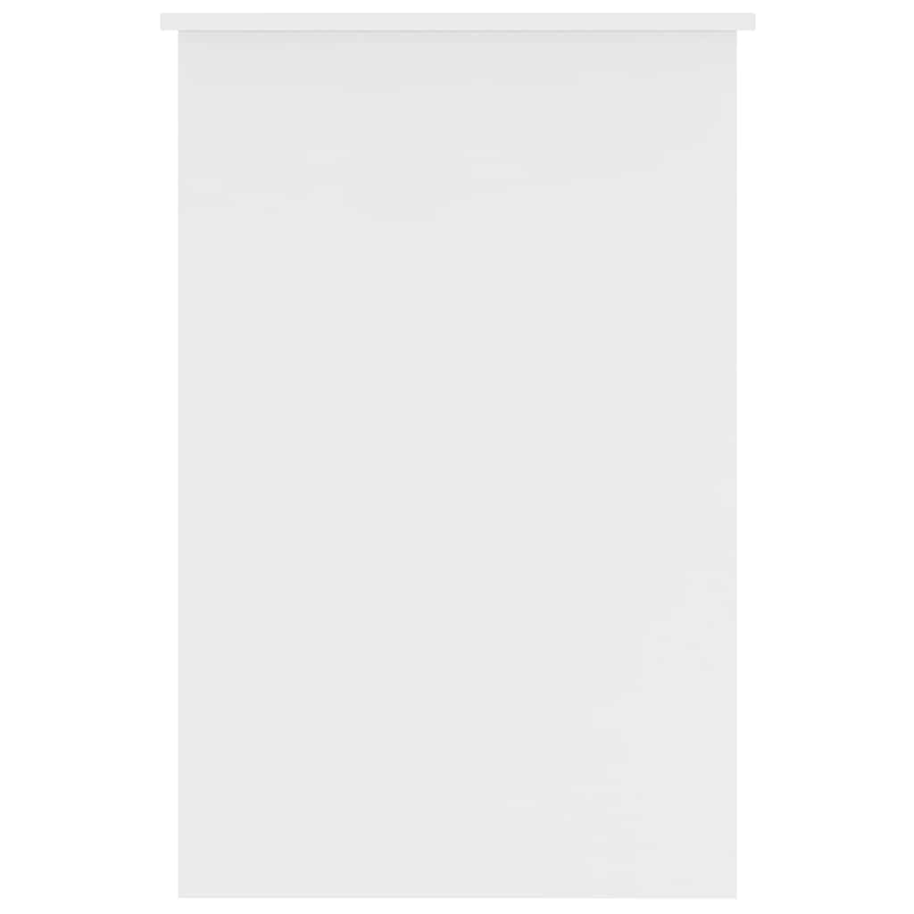 skrivebord 100x50x76 cm konstrueret træ hvid