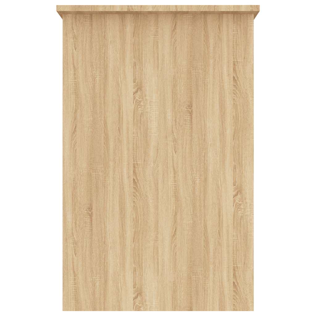 skrivebord 100x50x76 cm konstrueret træ sonoma-eg