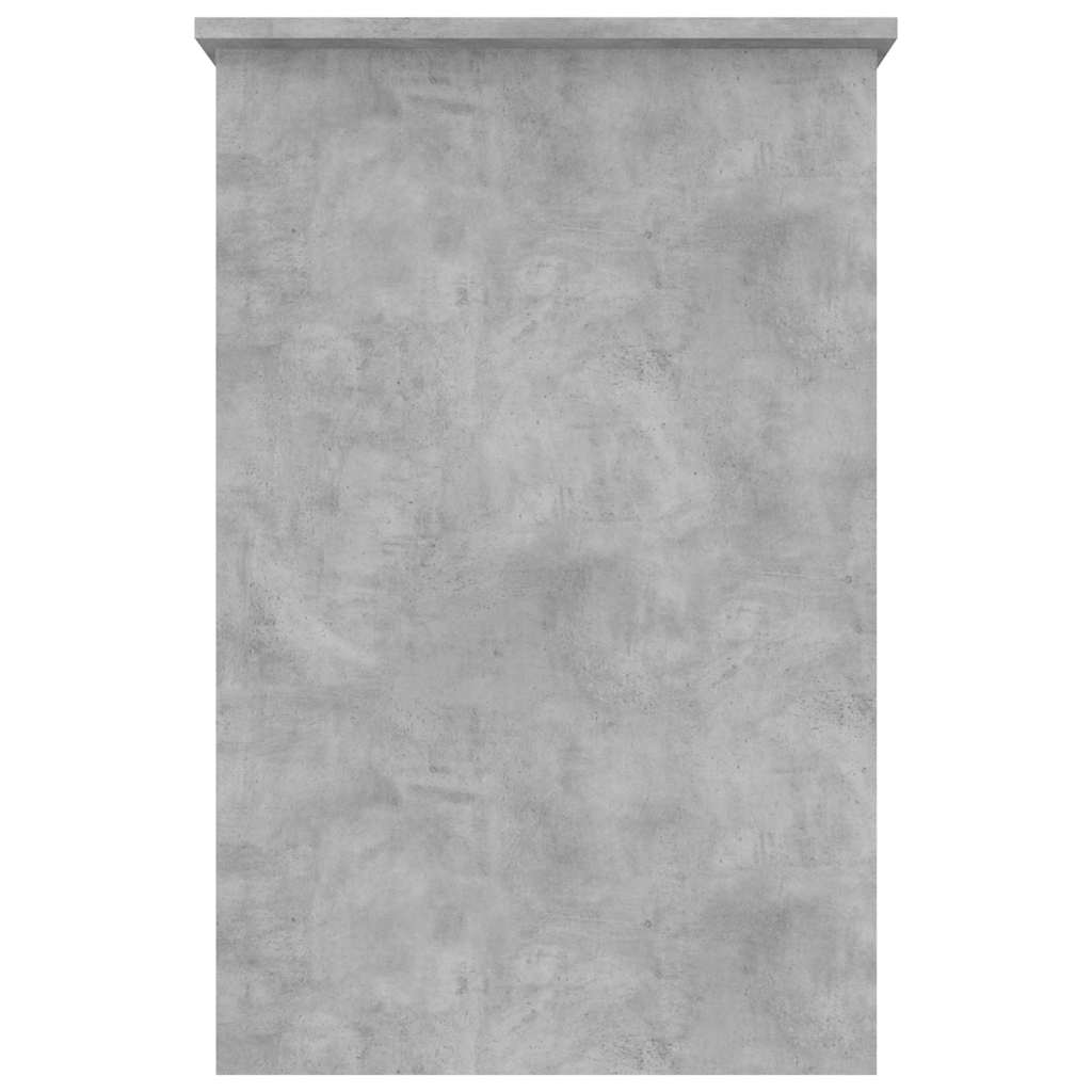 skrivebord 100x50x76 cm konstrueret træ betongrå