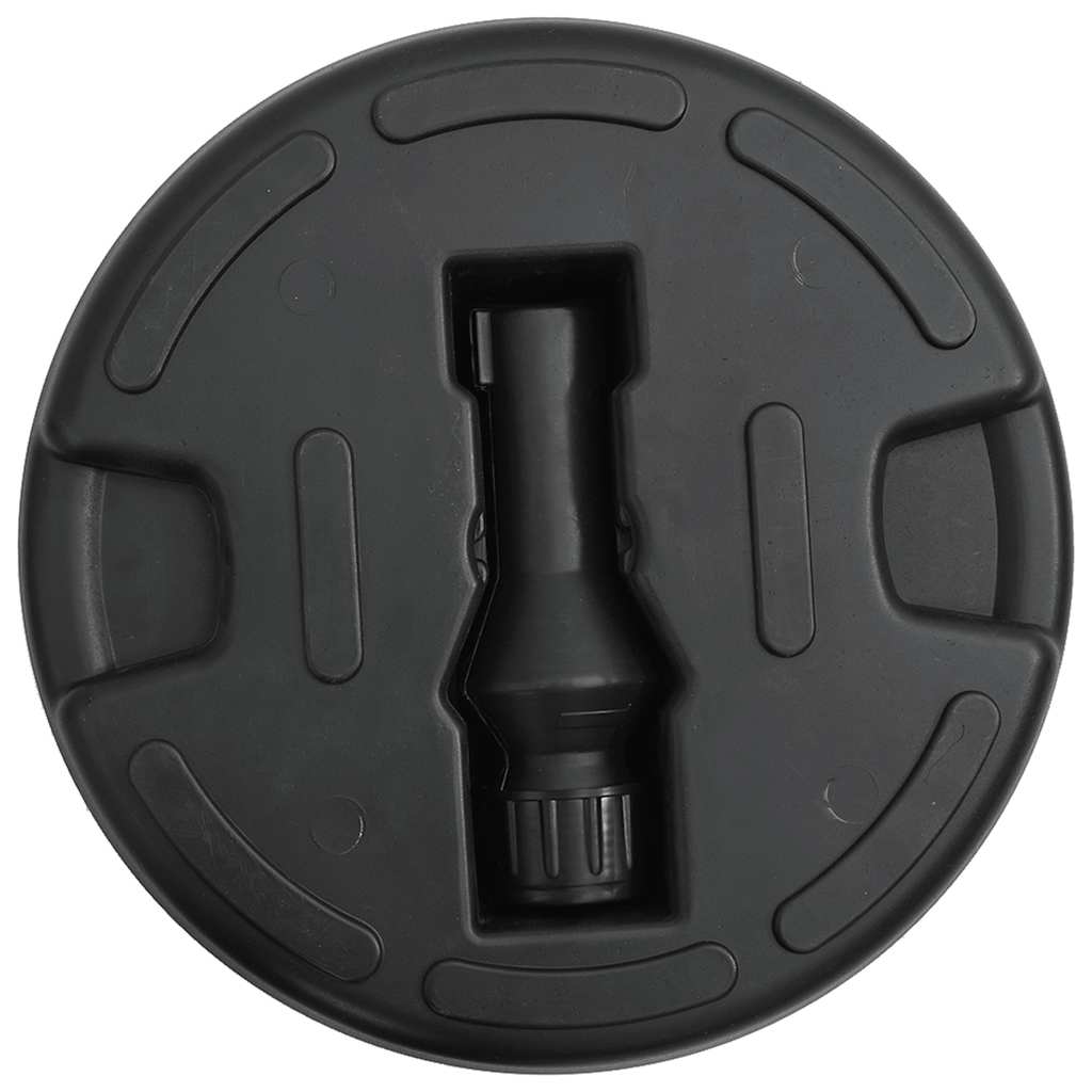 parasolfod 15 l sand- eller vandfyld sort