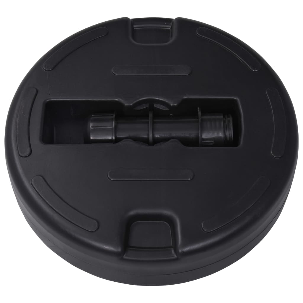 parasolfod 24 l sand- eller vandfyld sort
