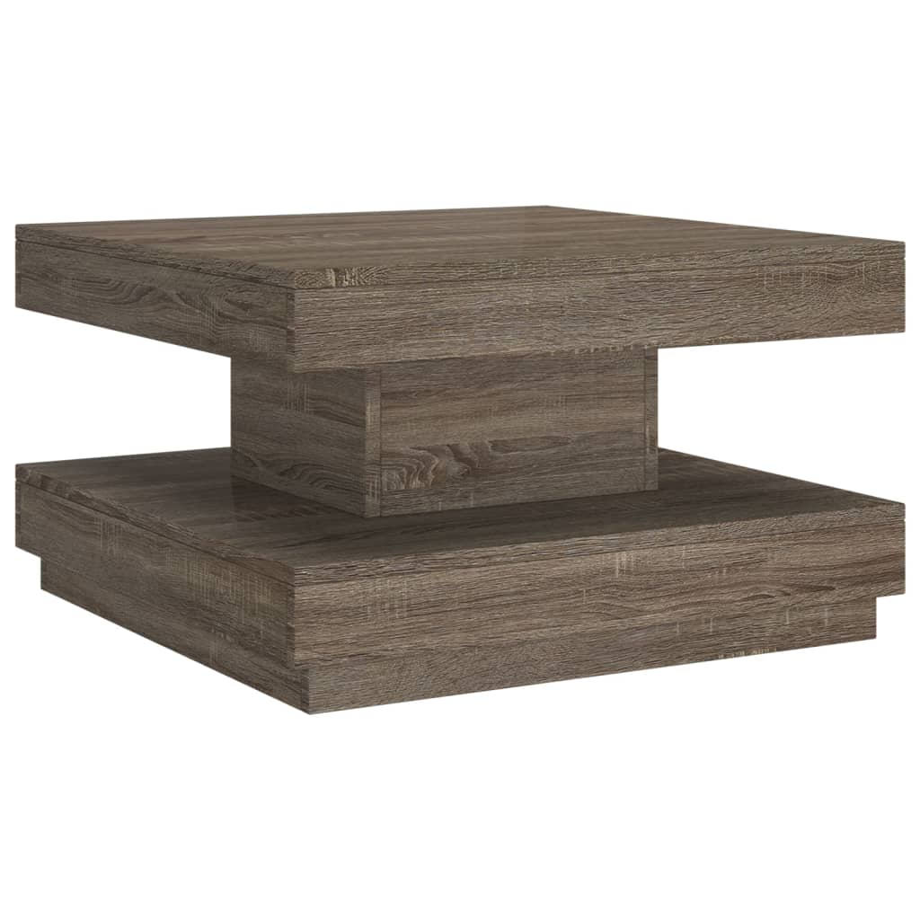 sofabord 60x60x35 cm MDF grå