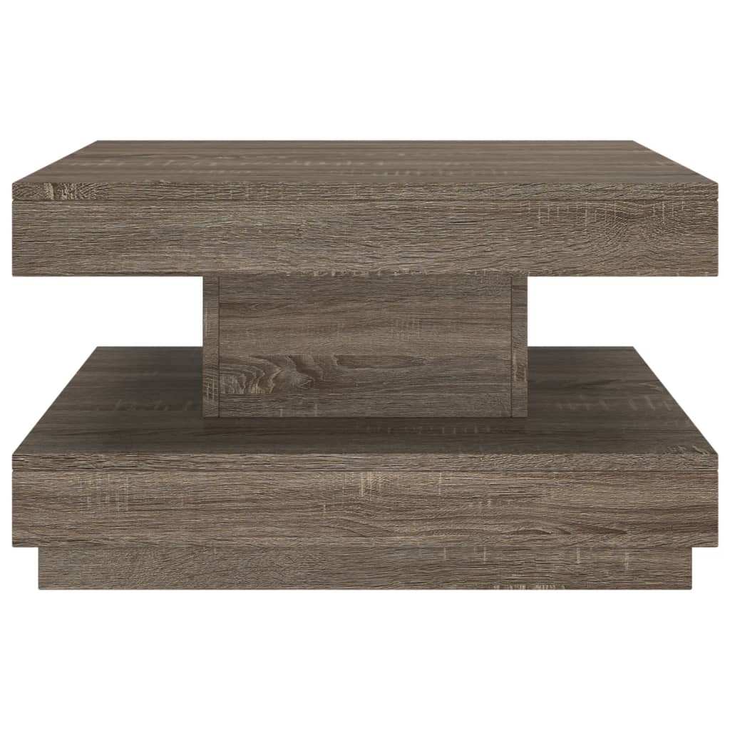 sofabord 60x60x35 cm MDF grå
