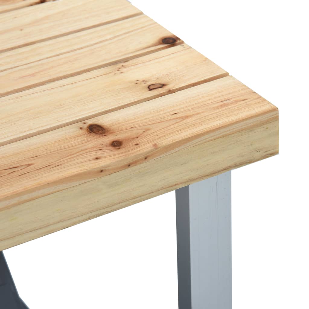 foldbart campingbord med 4 siddepladser stål aluminium