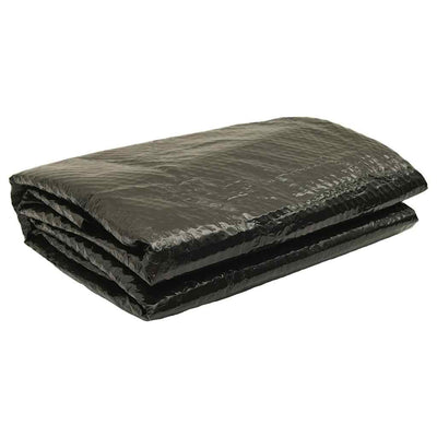 poolovertræk 250 cm PE sort