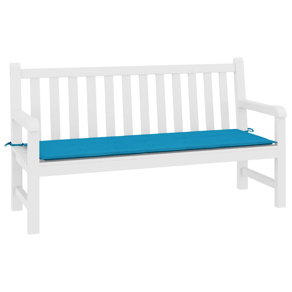 hynde til havebænk 200x50x3 cm oxfordstof blå