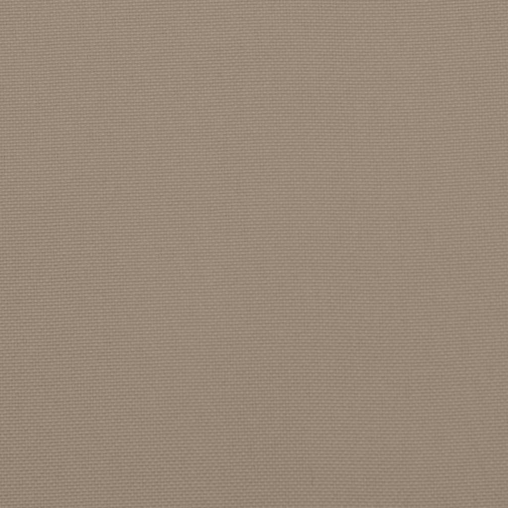 hynde til havebænk 150x50x3 cm oxfordstof gråbrun