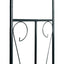 havebue 142x37x275 cm jern mørkegrøn
