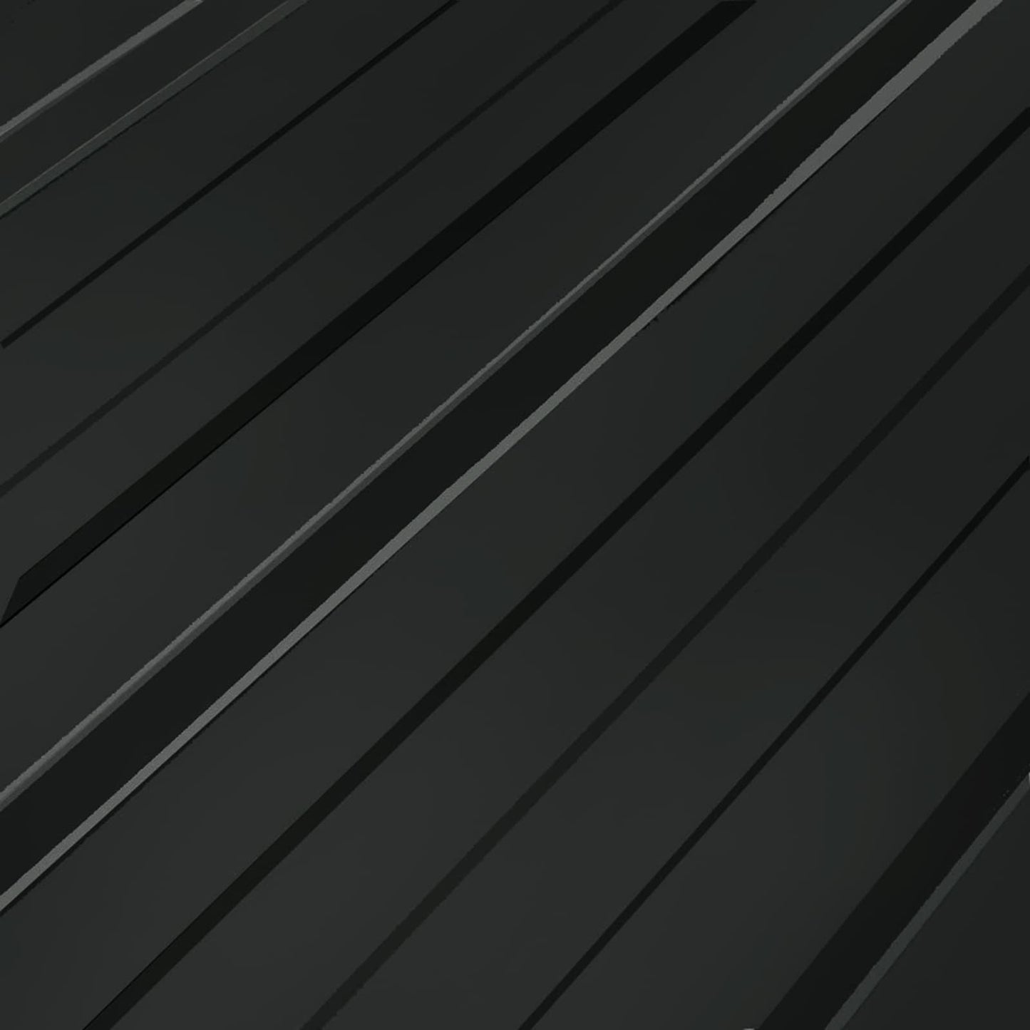 Tagpanel 12 stk. Antracit 129 x 45 cm Galvaniseret stål