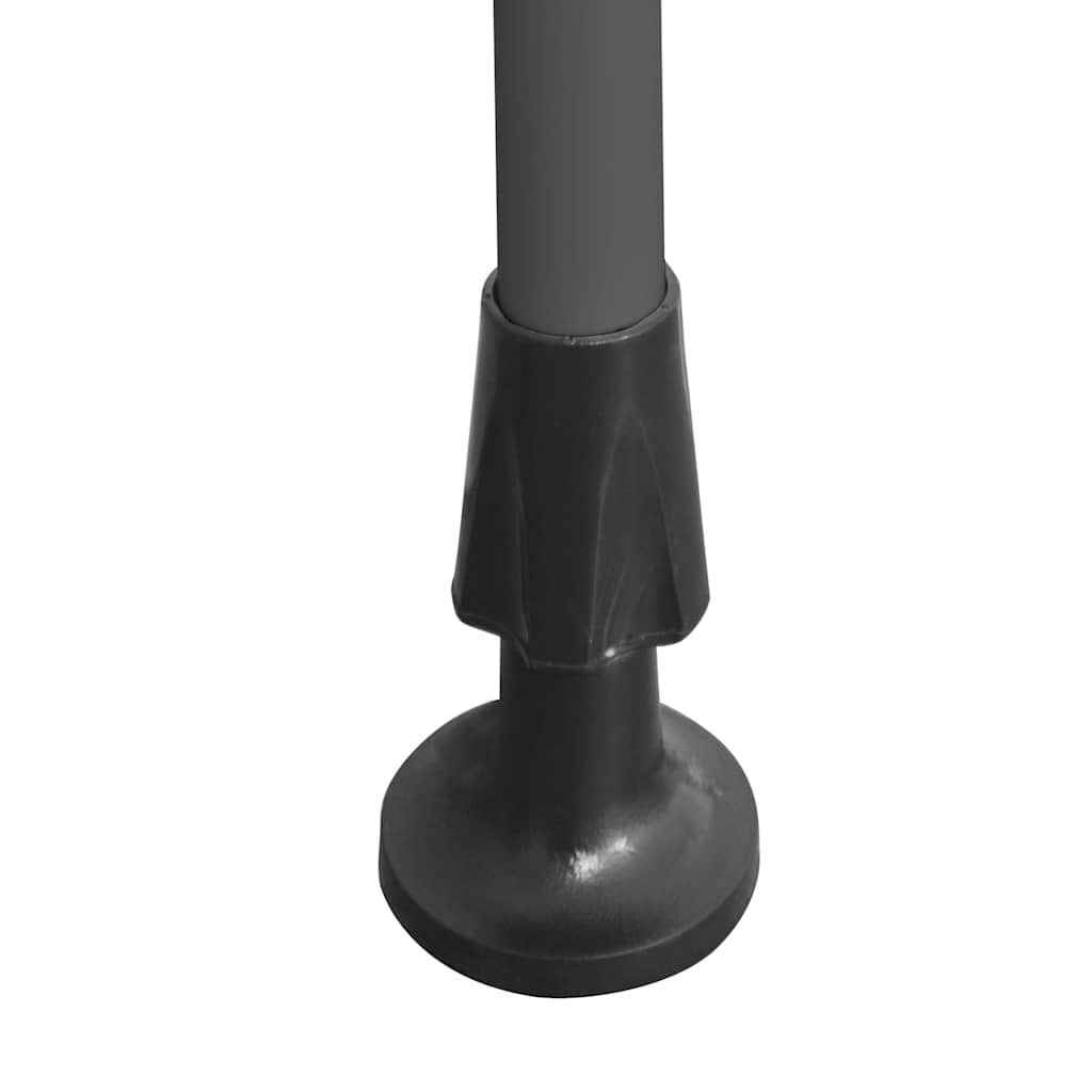 markise m. LED-lys manuel betjening 300 cm hvid og orange