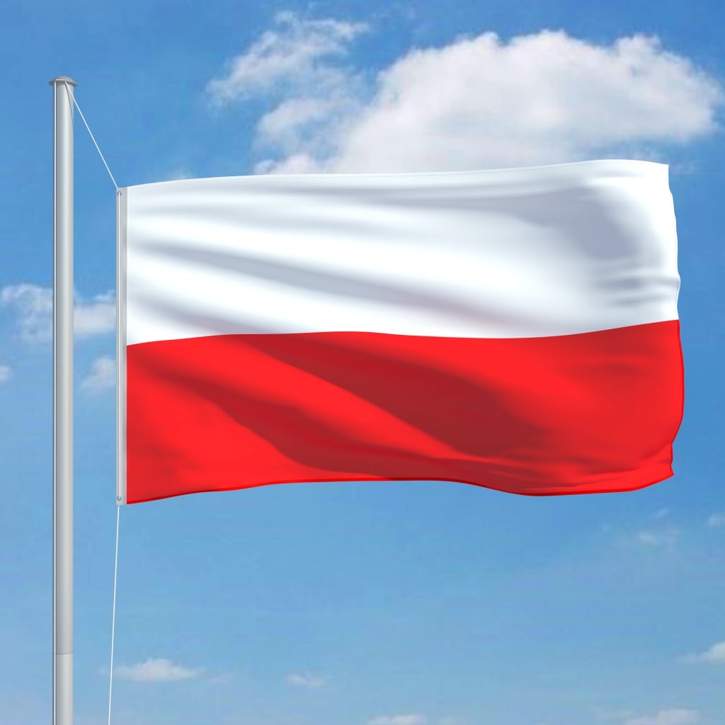 polsk flag 90x150 cm