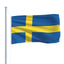 det svenske flag 90x150 cm