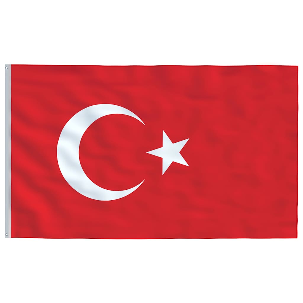 Tyrkiets flag 90x150 cm