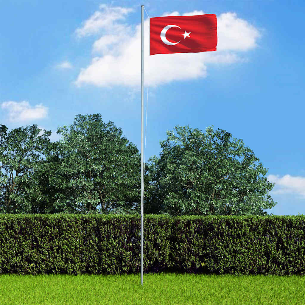 Tyrkiets flag 90x150 cm