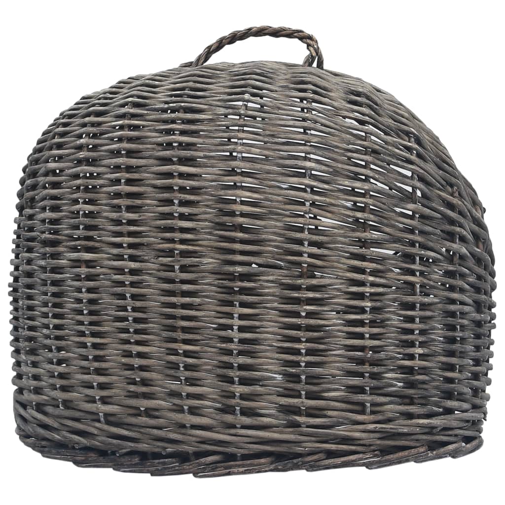 kattetransport 45x35x35 cm naturpil grå