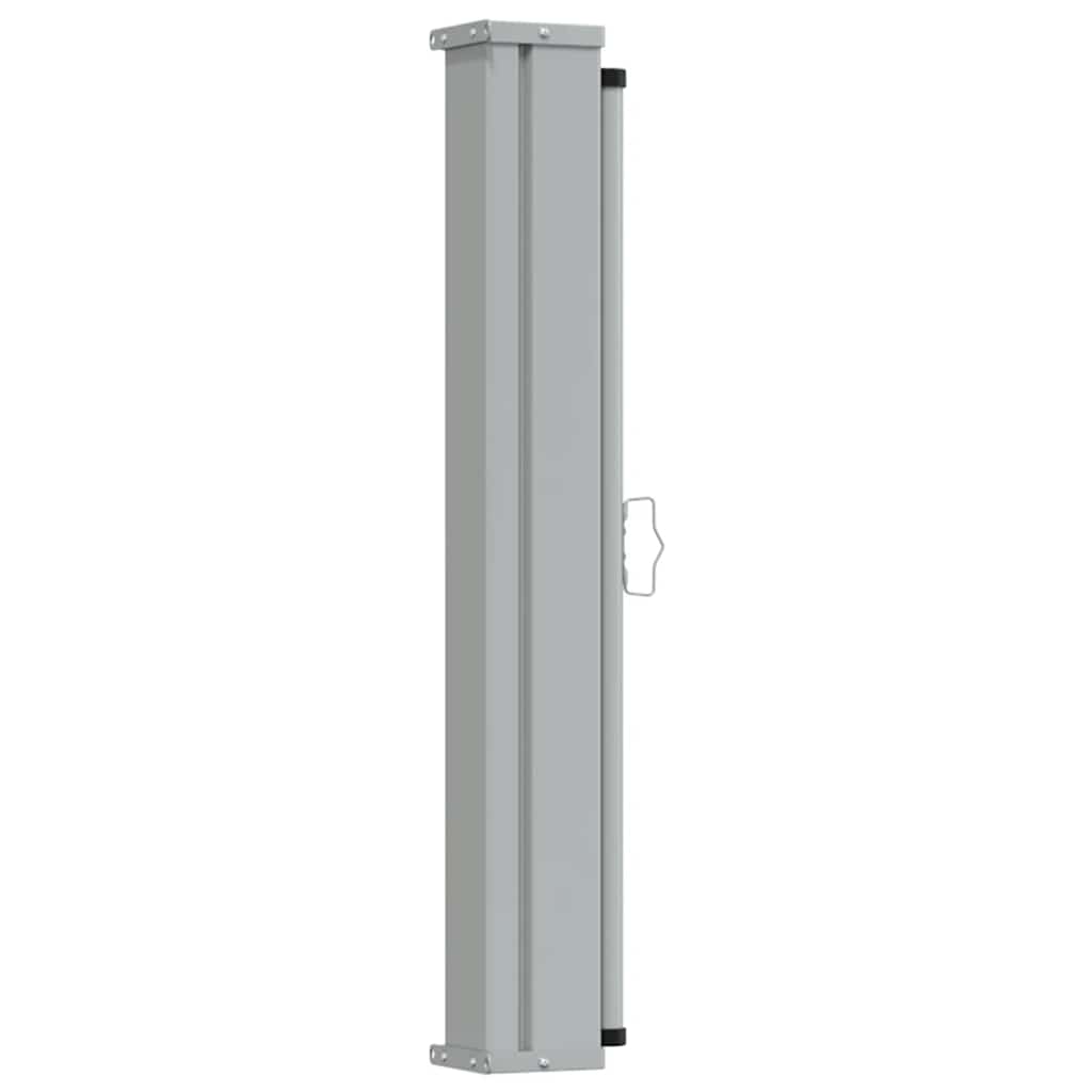sammenrullelig sidemarkise til terrassen 100 x 300 cm rød