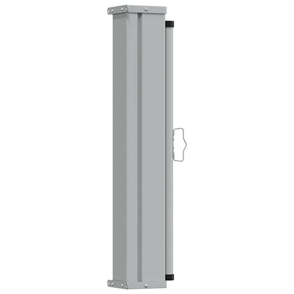 sammenrullelig sidemarkise til terrassen 80 x 300 cm brun