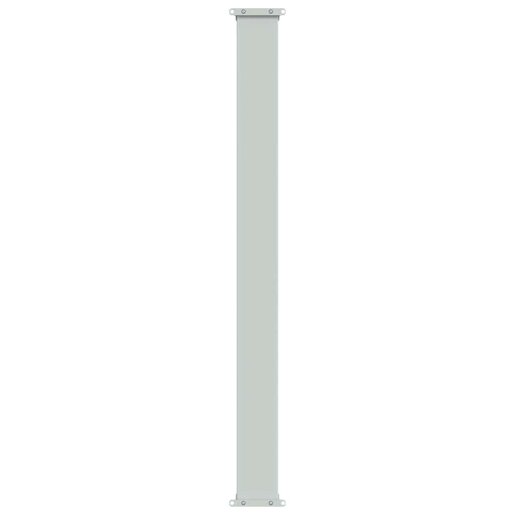 sammenrullelig sidemarkise til terrassen 100x514 cm cremefarvet