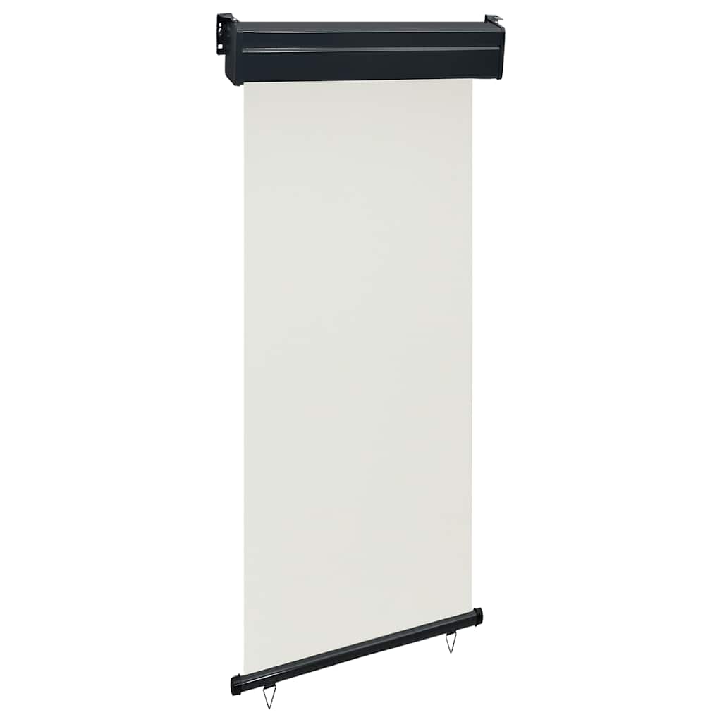 sidemarkise til altan 85x250 cm cremefarvet