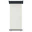 sidemarkise til altan 85x250 cm cremefarvet