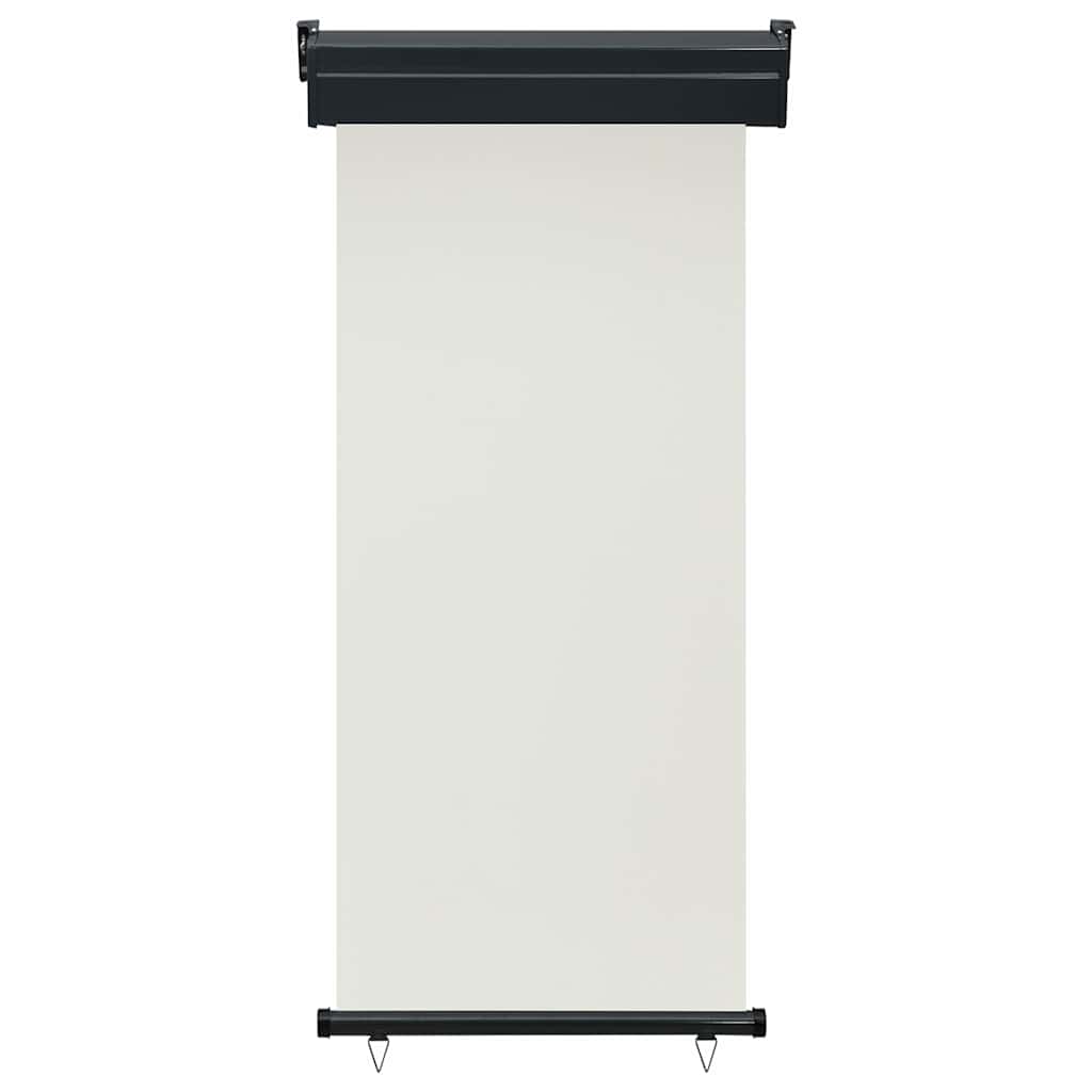 sidemarkise til altan 85x250 cm cremefarvet